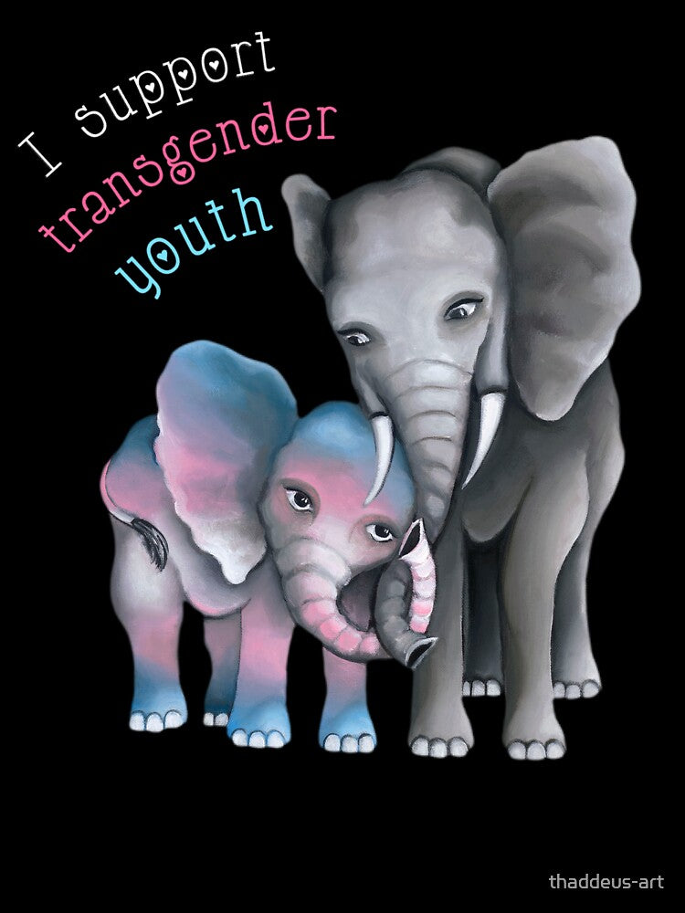 I Support Transgender Youth by thaddeus-art