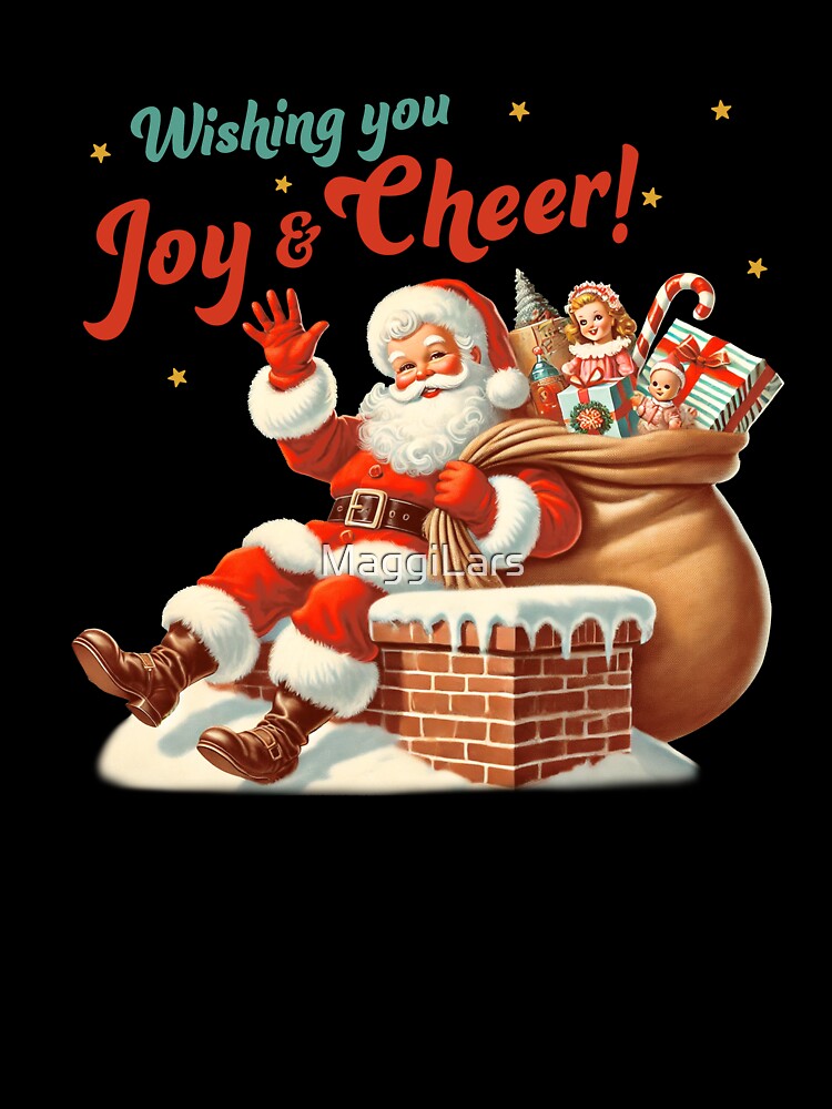 Copy of Vitnage Christmas Santa claus by MaggiLars