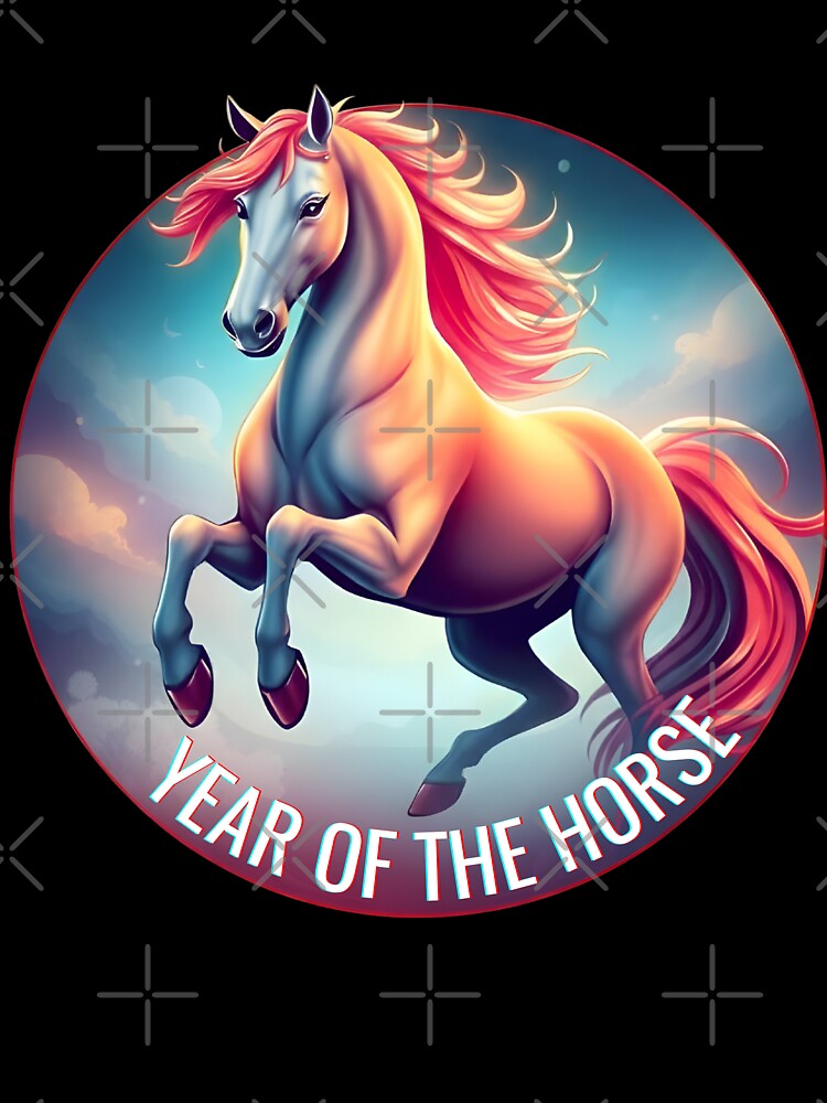 Year of the Horse 2026 – Fire Horse Vibrant Chinese New Year Zodiac by VZCreativeLab