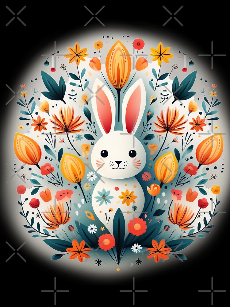 Easter Bunny Cute Rabbit by Hiszpanka