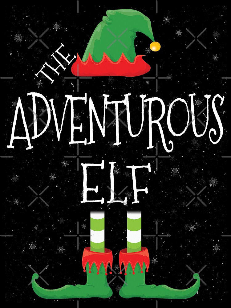 Adventurous Elf Family Matching Christmas Group Funny Gift by DavisHasari