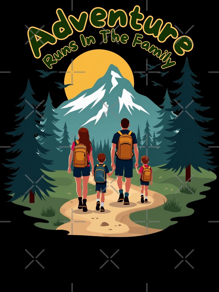 Adventure Runs In The Family by PerkzPrints