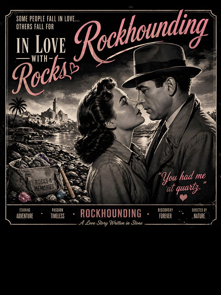 Rock hounding Love– Romantic Vintage Riverbank Design by allidoissh!ne
