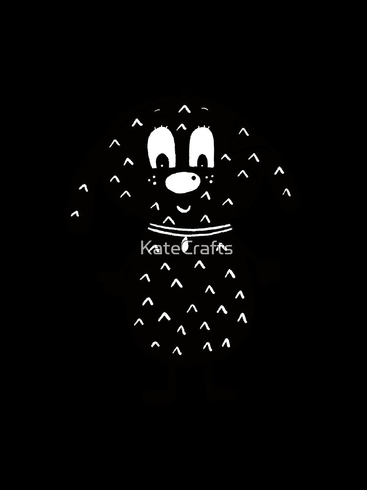 Black and white dog nr5 by KateCrafts