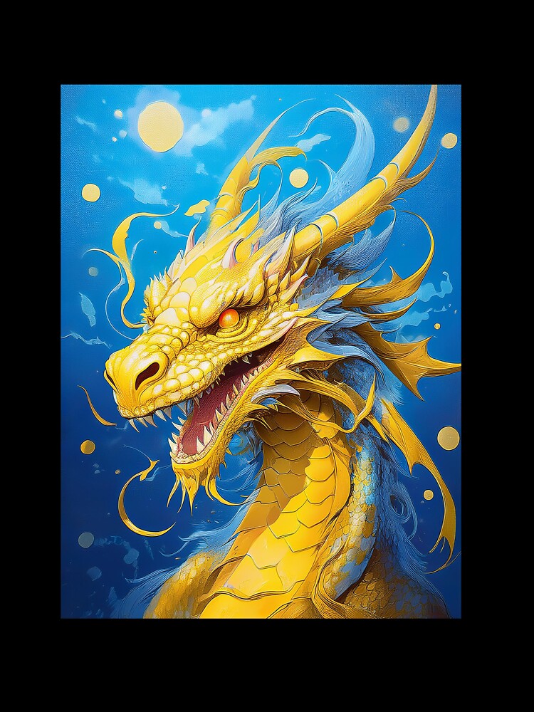 Yellow dragon by BAR DEC