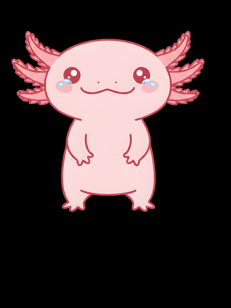 Sweet-Smiling Axolotl by ChubbyGoong
