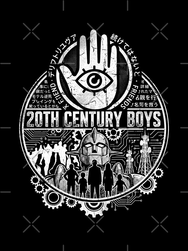 20th Century Boys Anime Manga Graphic Tee by Senpaiwaves