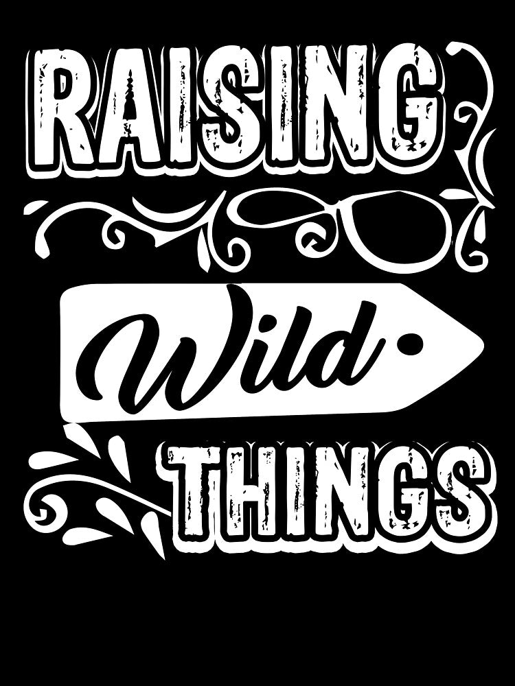 Mom Raising Wild Things Cool Mother's Day Gift by UnknownArtistt