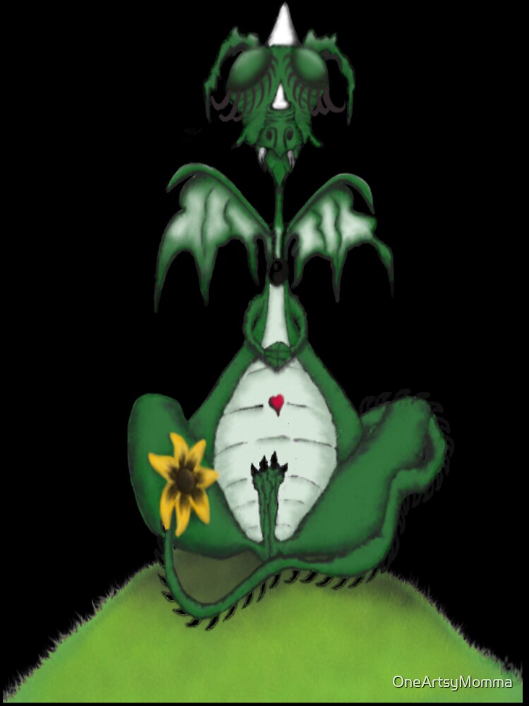 The Yogi Dragon by OneArtsyMomma