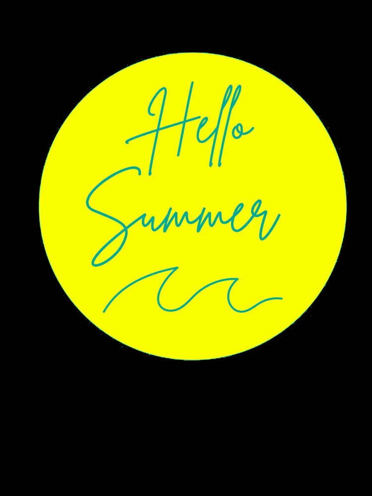 Copy of Hello Summer Sunshine by DOKU_TEAM SHIRT