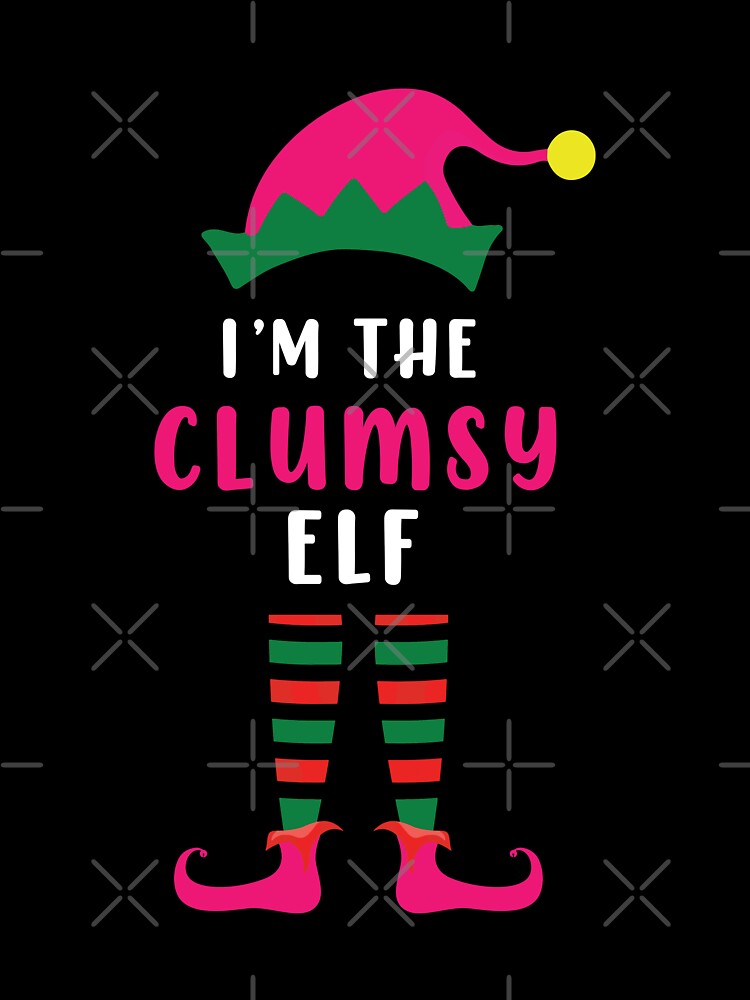 i'm the clumsyELF family matching christmas by abdellaoui