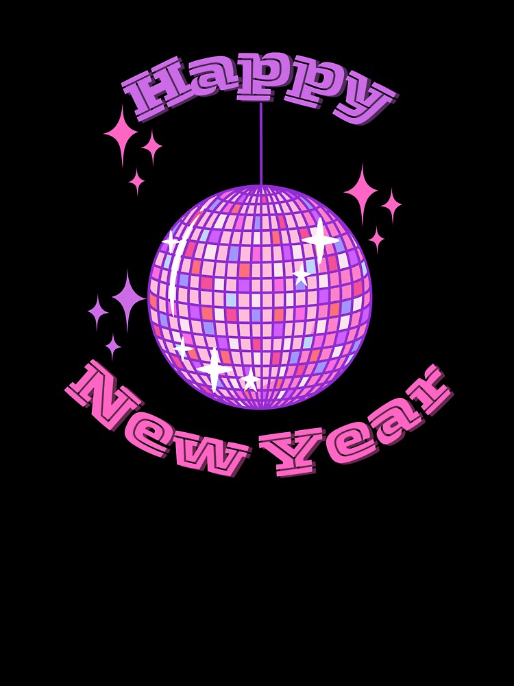 Happy New Year Disco Ball by Seedcap7