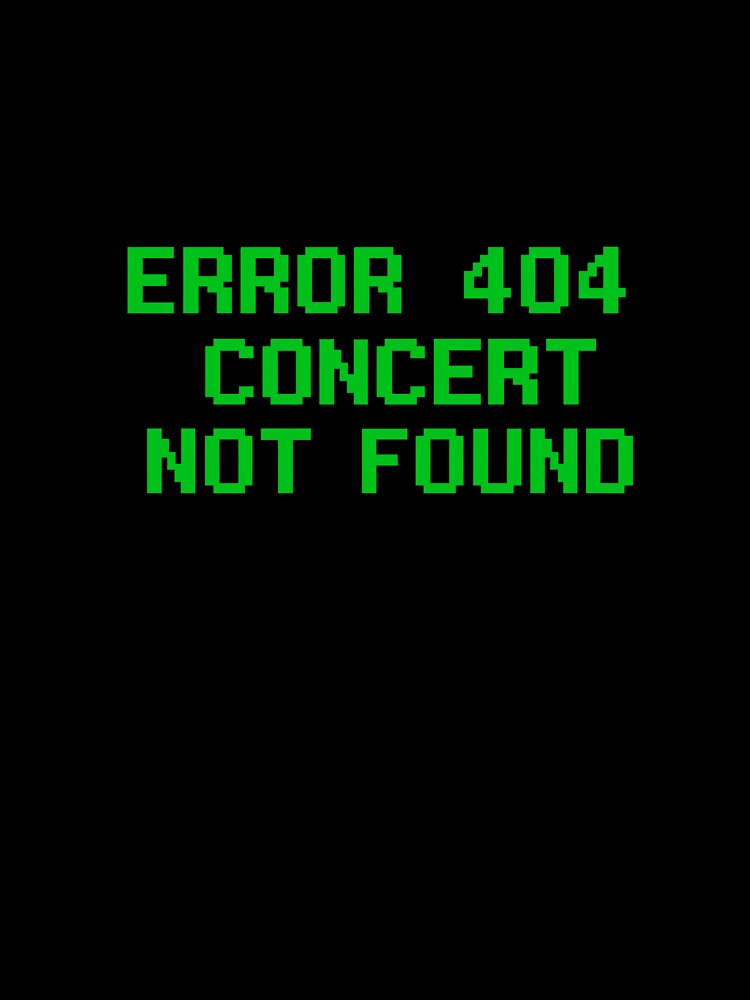 No Concert Today by LaughLine Design