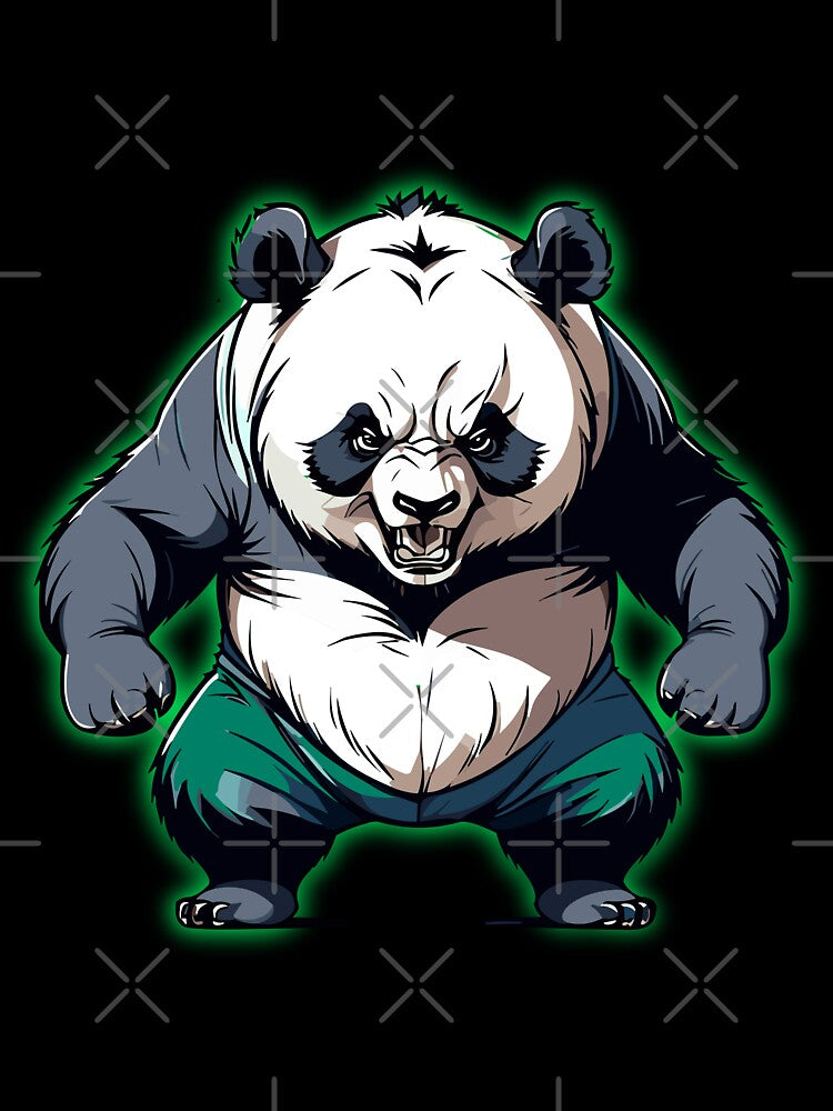Giant Angry Panda by HoruXtore