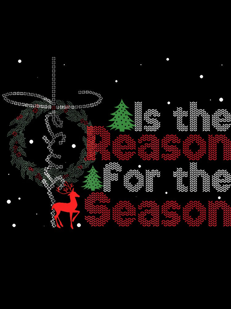 Christian Faith Christmas Jesus Is The Reason For The Season by DoraBlanche