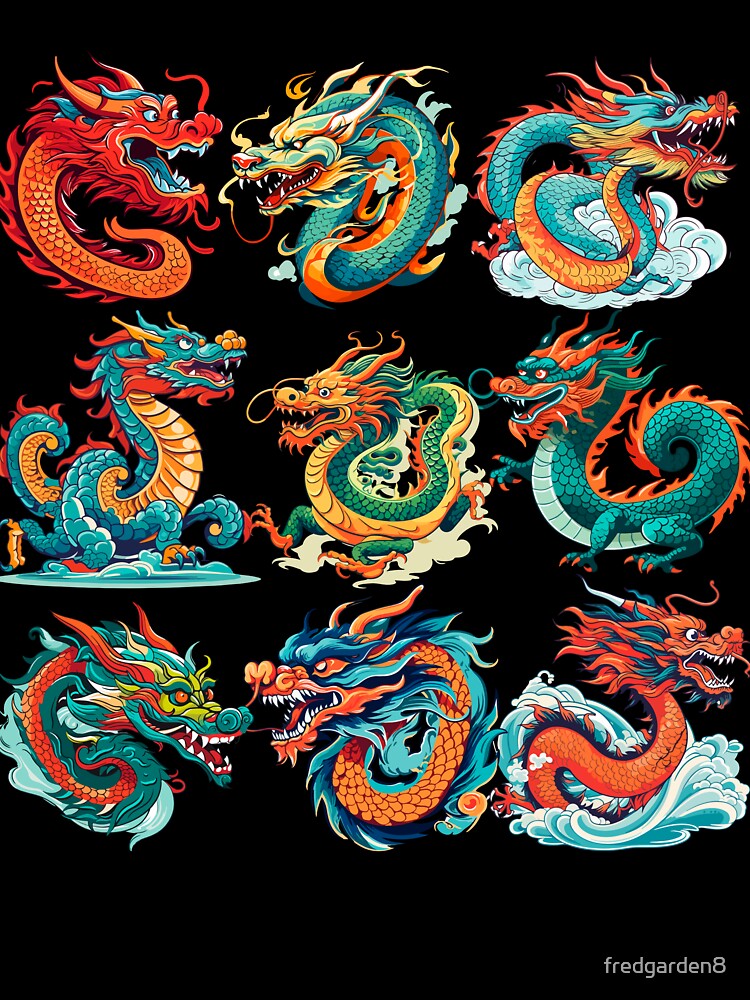 Year Of The Dragon 2024.   Number 9 by fredgarden8