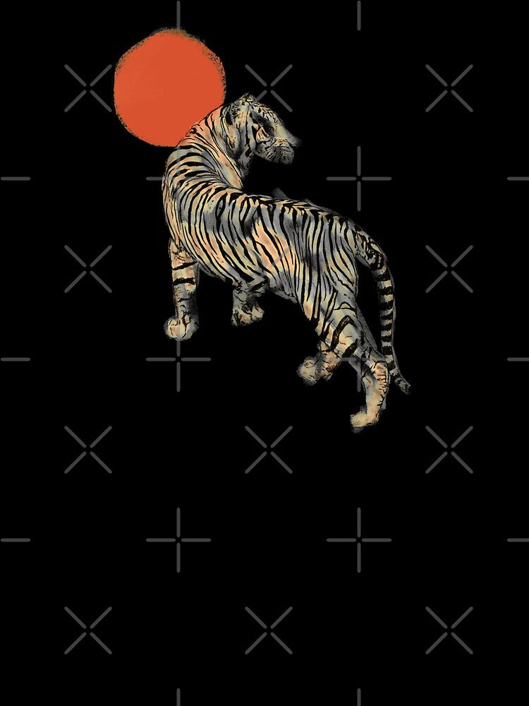 Tiger Sunset Design by loriarts
