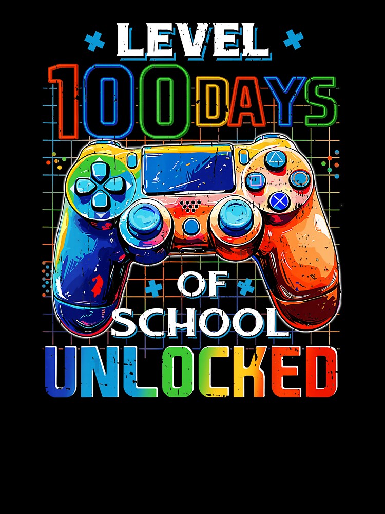 Level 100 Days of School Unlocked - Gamer Controller Celebration by FGTV2021