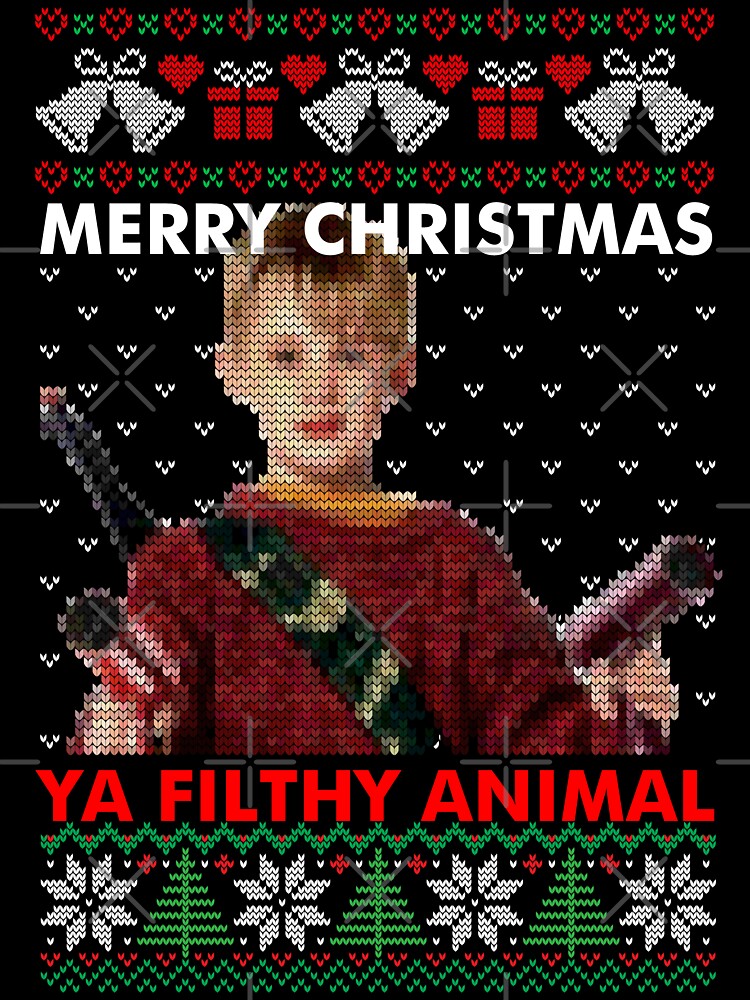 kevin merry christmas ya filthy animal knitted by MemoOttoph