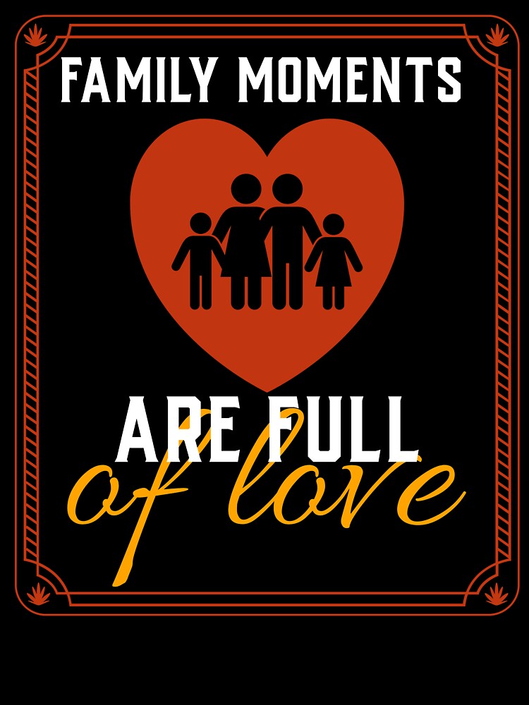 Family moments are full of love - hearth Family -board hearth Design - Gift for family - Loved family first by family1ststore
