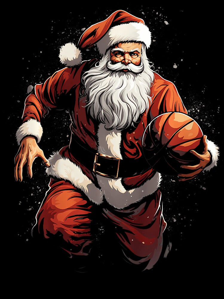 Kids Kids Basketball Santa Boys Basketball Christmas Outfit by VivanLaurel