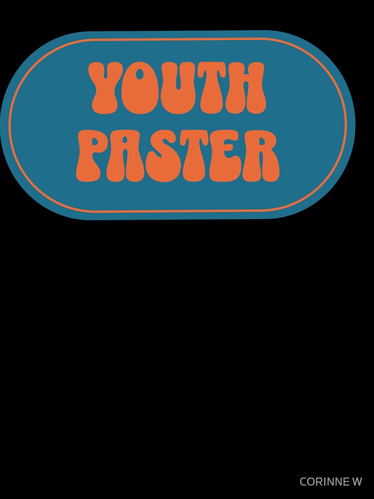 Youth Pastor Appreciation Gift Youth Ministry Appreciation In Bright Retro Font by CORINNE W