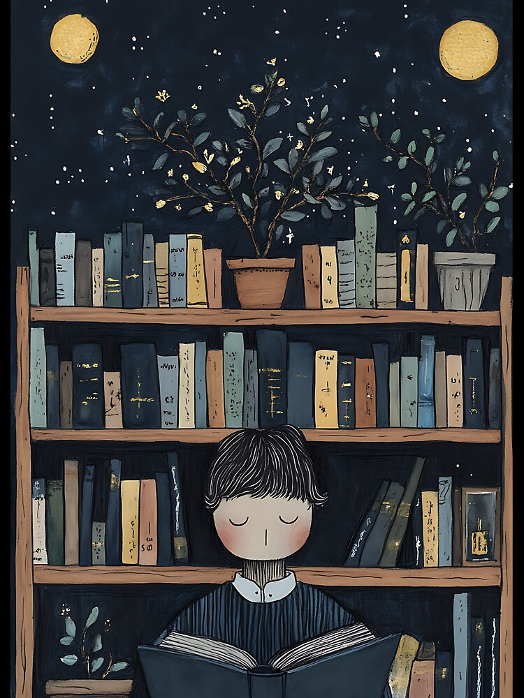 Dark Academia: Vintage Literary Study by bapupa