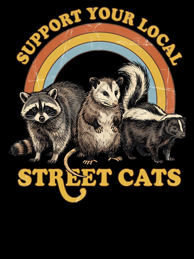 Funny Urban Wildlife Street Cats by Eversoles