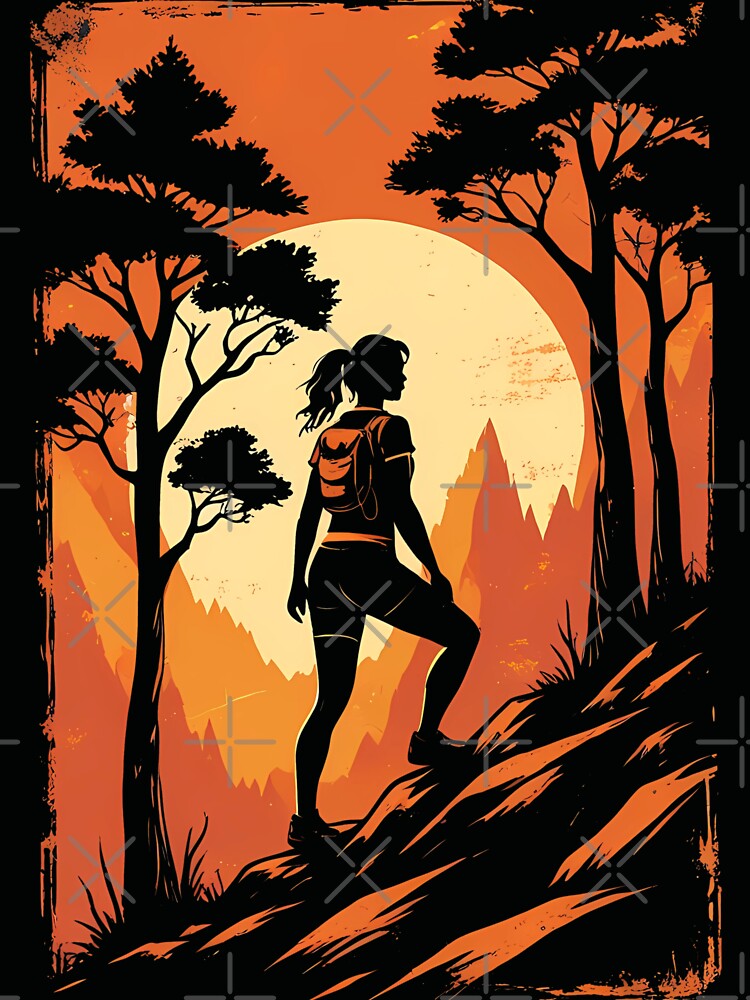 Sunset Trail Hiker by MajeStreet