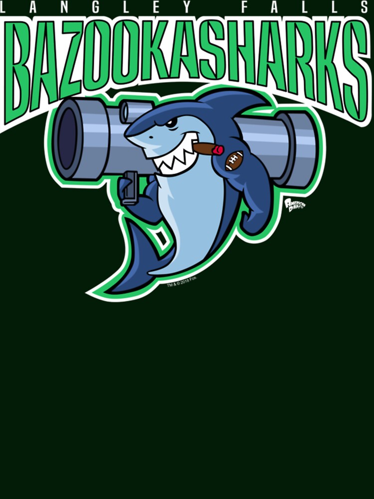 American Dad Bazooka Sharks Logo Essential T-Shirt by SarahaWolff