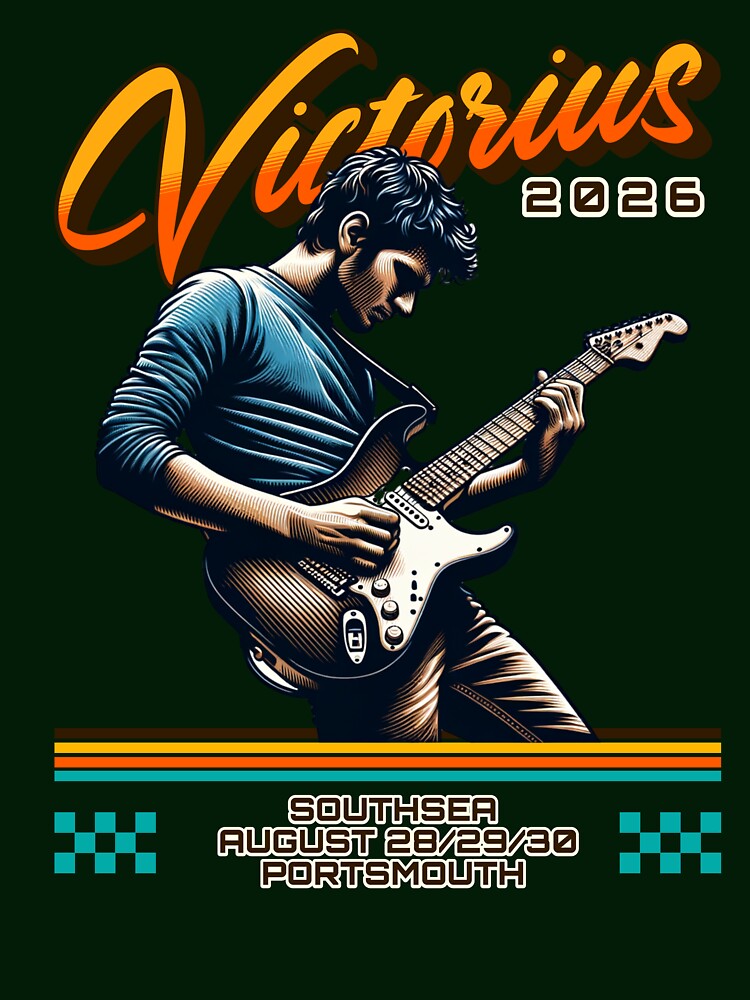 Guitar Vintage victorious by DuffWebTShirts