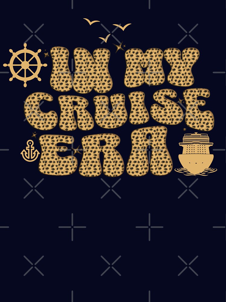 In My Cruise Era Tiger Colorfull Family Vacation Ocean Cruise Vacation - Cruise Lover Gift by ZACK ART