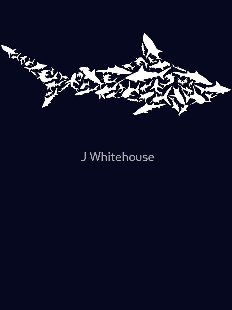 Shark Collage by J Whitehouse