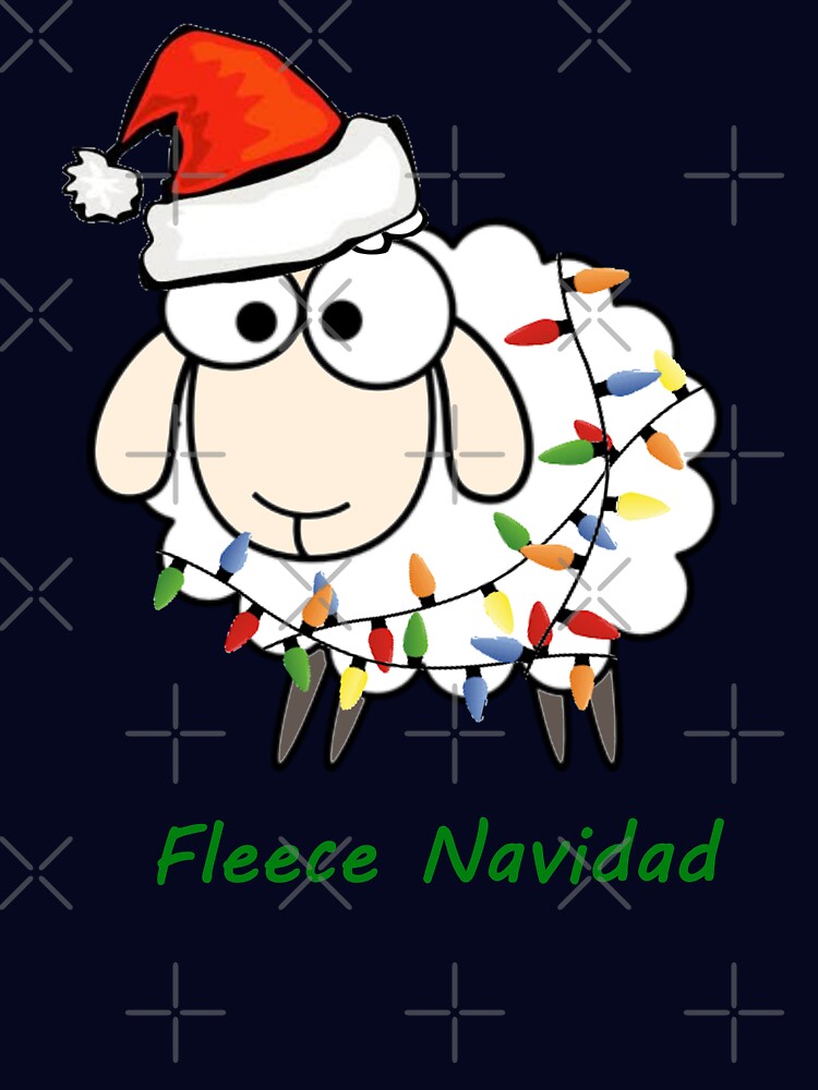 Fleece Navidad - Christmas Sheep by Bethcentral Designs