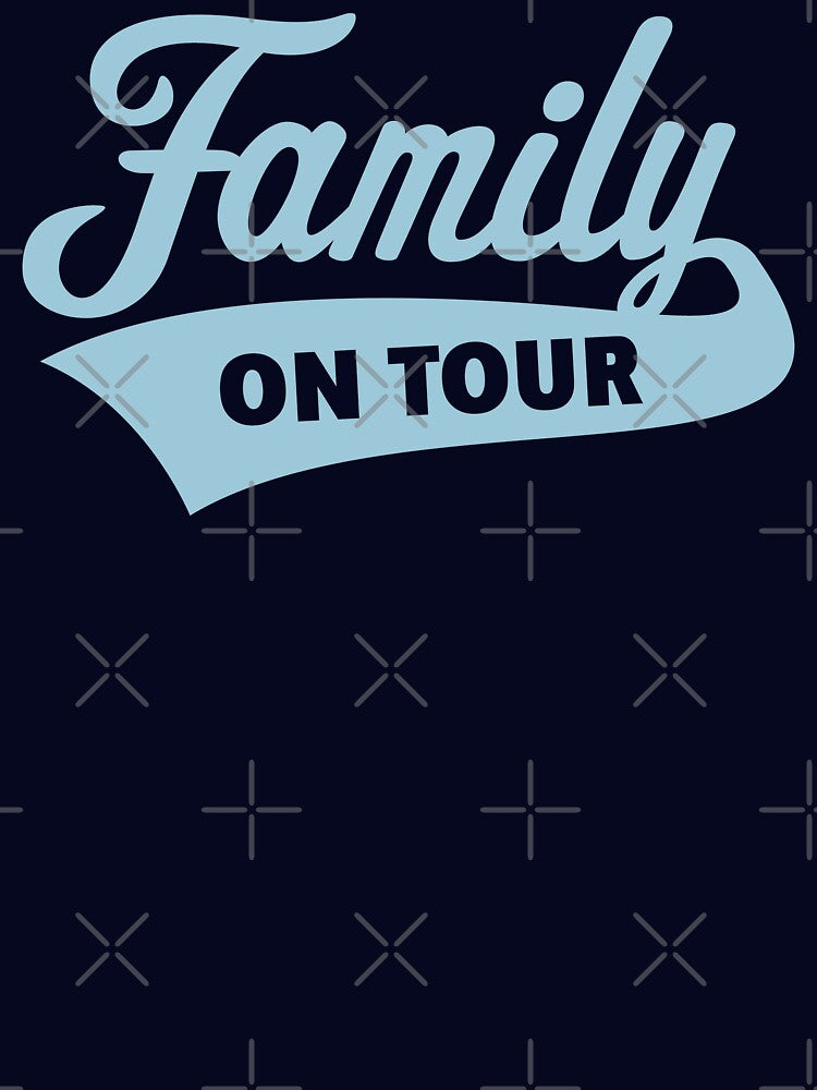 Family On Tour (Family Vacation / Sky Blue) by MrFaulbaum