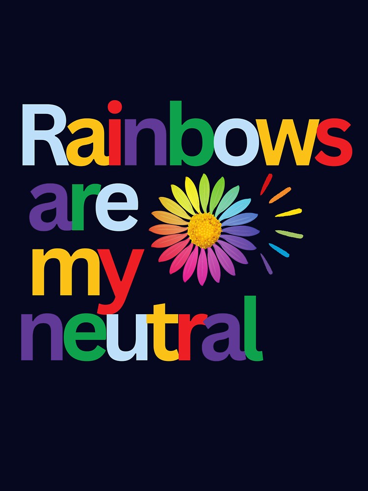 rainbow is my neutral by faarriii