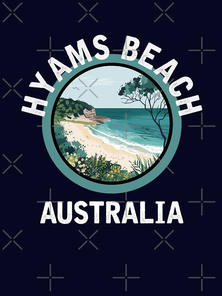 Hyams Beach - Australia (with White Lettering) by VelvetRoom