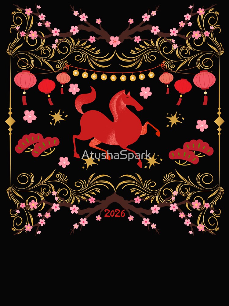 Year of The Horse - Chinese New Year Essential & Colorful Gift by AtushaSpark
