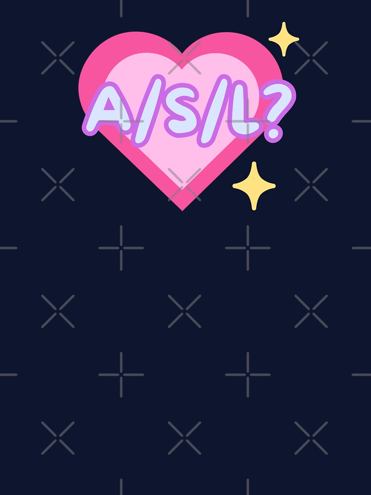 ASL? Y2K Millennial Nostalgia 2000s heart by thatsrightthemoon