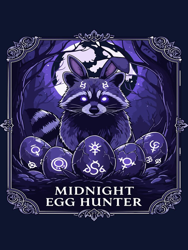 TRASH PANDA EASTER DAY MIDNIGHT EGG HUNTER by Uglyandcute