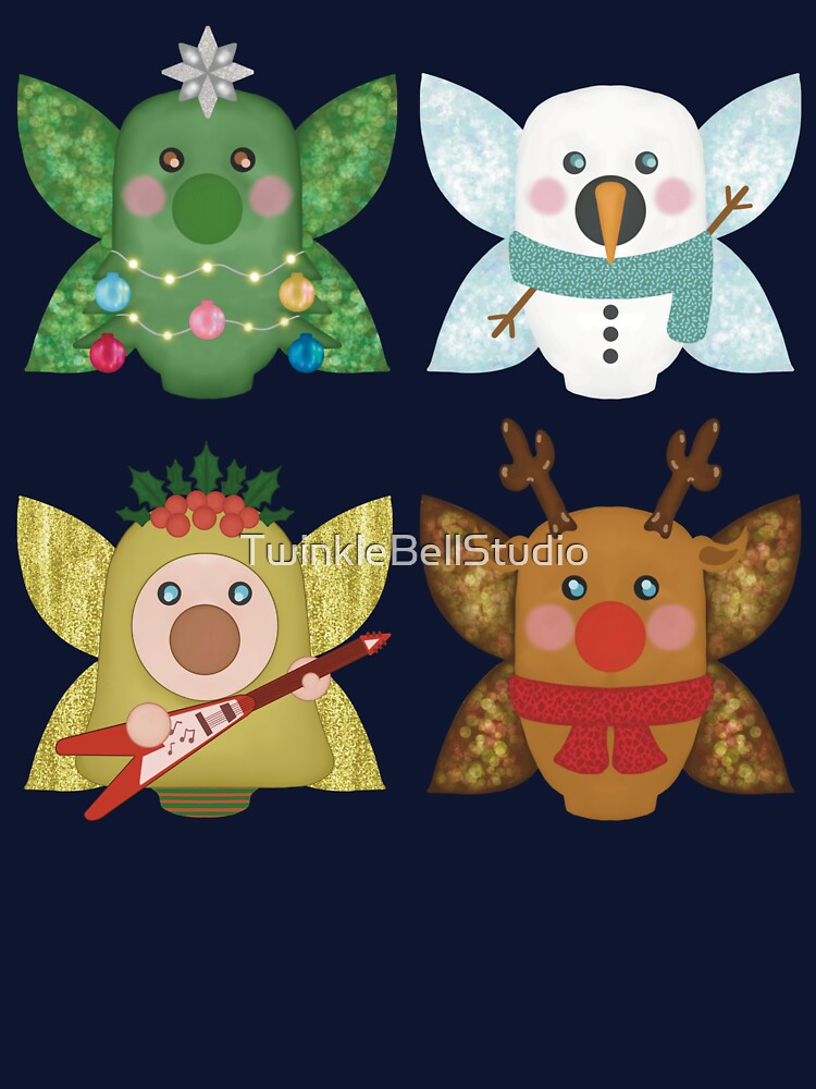 Festive Fairy Collection | Cute Holiday Characters by TwinkleBellStudio