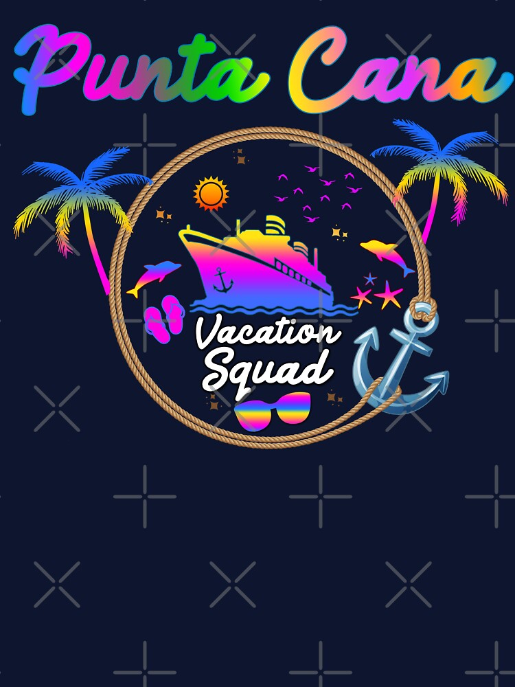 Punta Cana Cruise Vacation Squad Group Matching Beach Sun Sand by Nzgiftsandmore