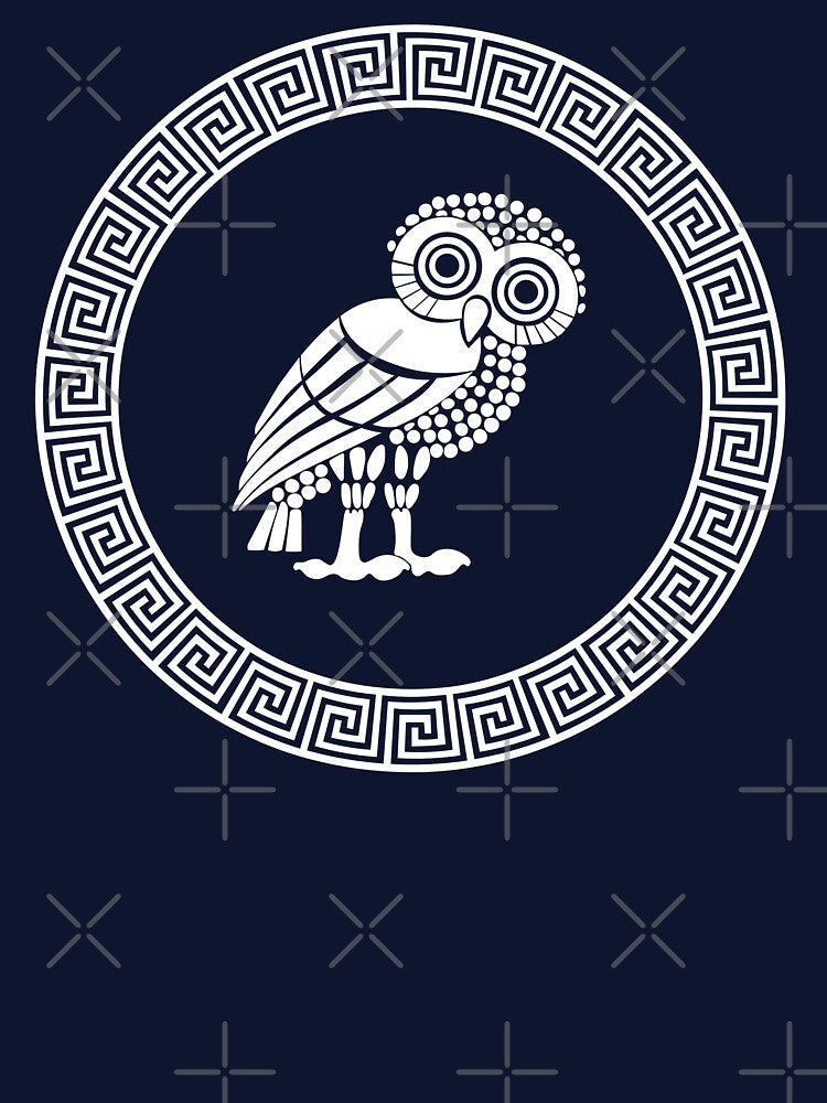 Owl of Athena by archaeologyart