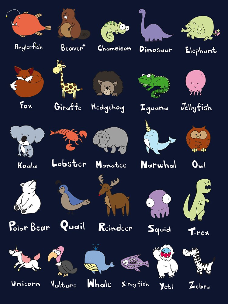 The Animal Alphabet by Gillian J.
