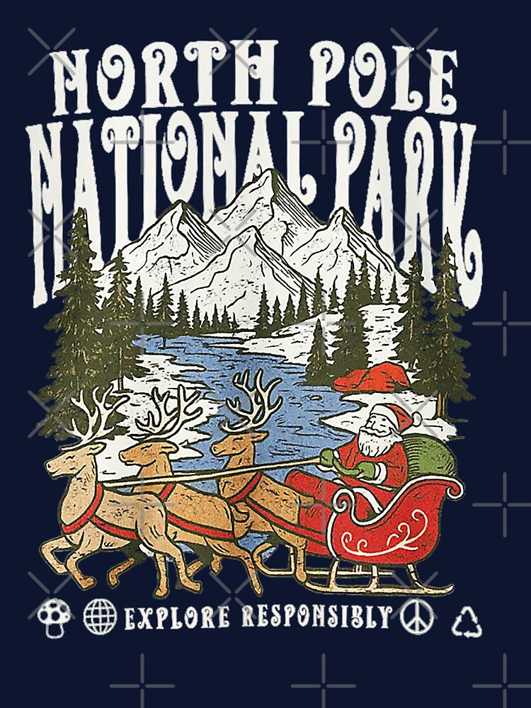 north pole national parks christmas by Sapocheart