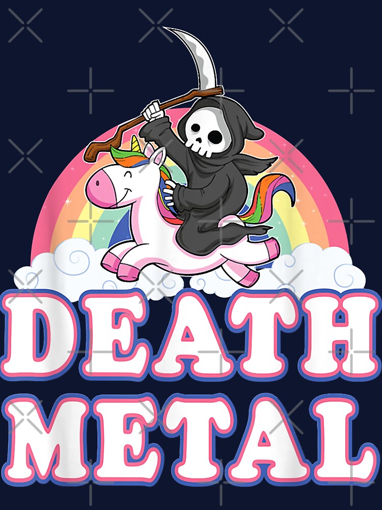 Good Big Four Has Many Fans Death Metal Rainbow Grim Reaper Unicorn Gifts For by HughBeard040