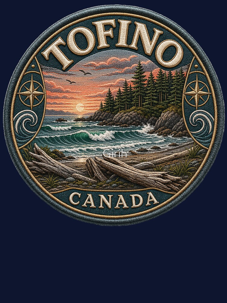 Tofino, Canada – Rocky coast, sunset & Pacific surf by Girih
