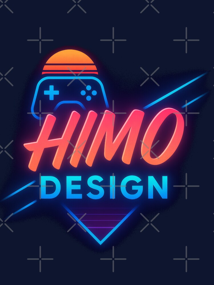 Retro Gamer Neon – Himo Design by Himothep