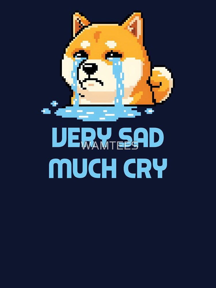 Sad Shiba Inu by WAMTEES