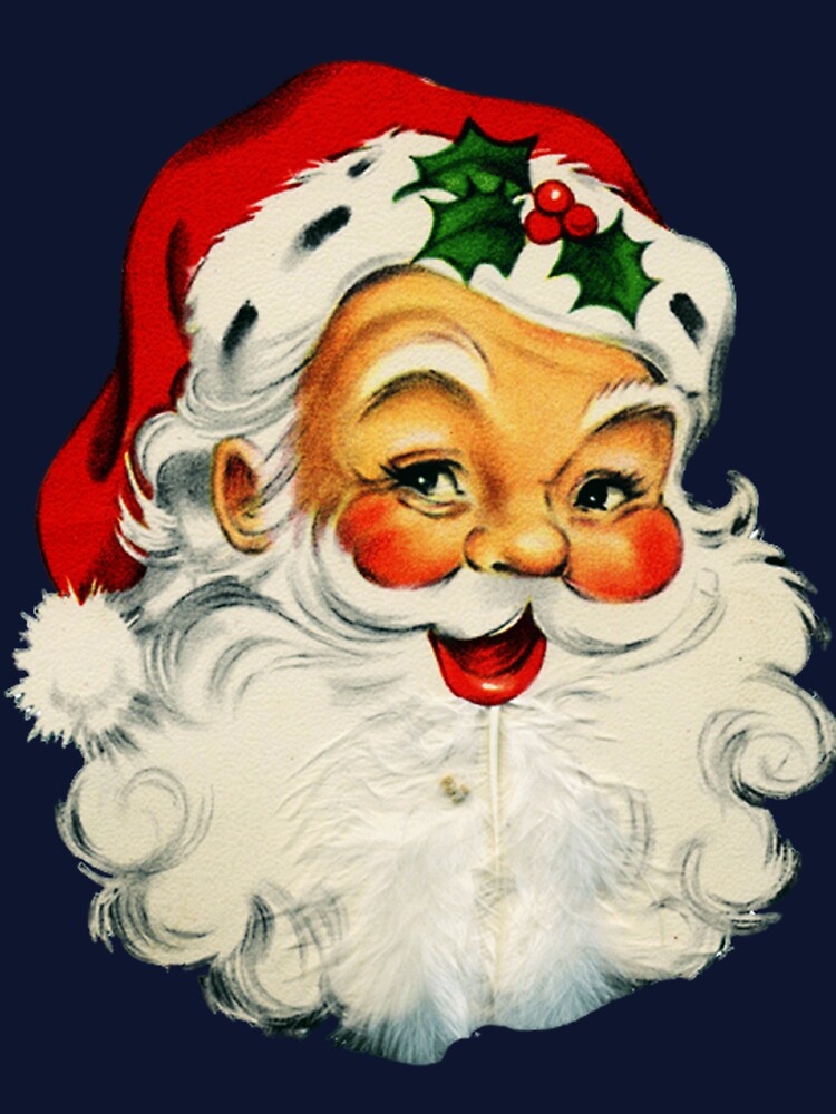 Retro Santa Christmas Design by zenbition
